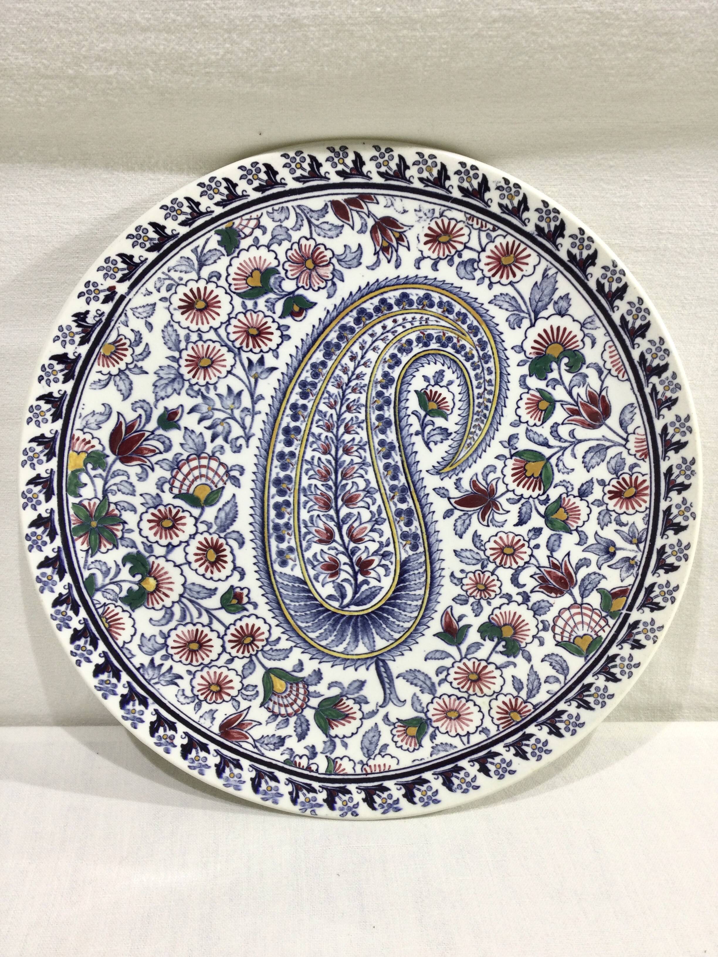 Gien – Round dish Cashmere model