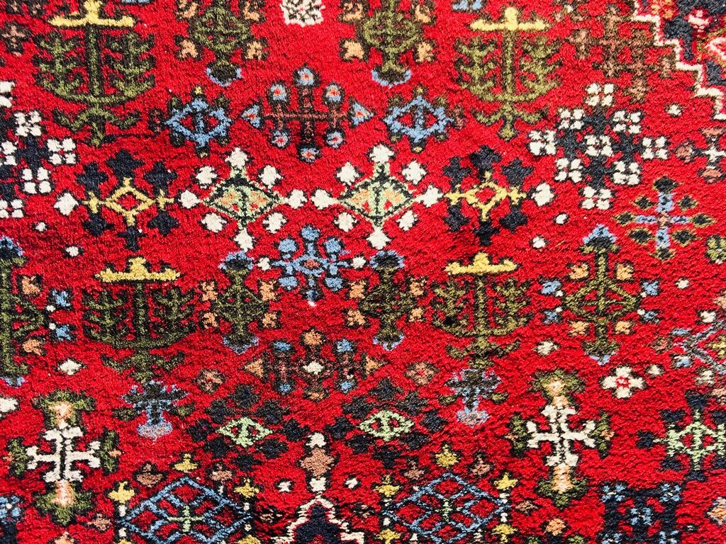 Tapis inde noué main 232 x 165 cm