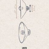 LISETTE - White terracotta - Wall light