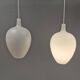 Two rare Pompei pendant lamps by Jo Hammerborg for Fog & Mørup Denmark 1963