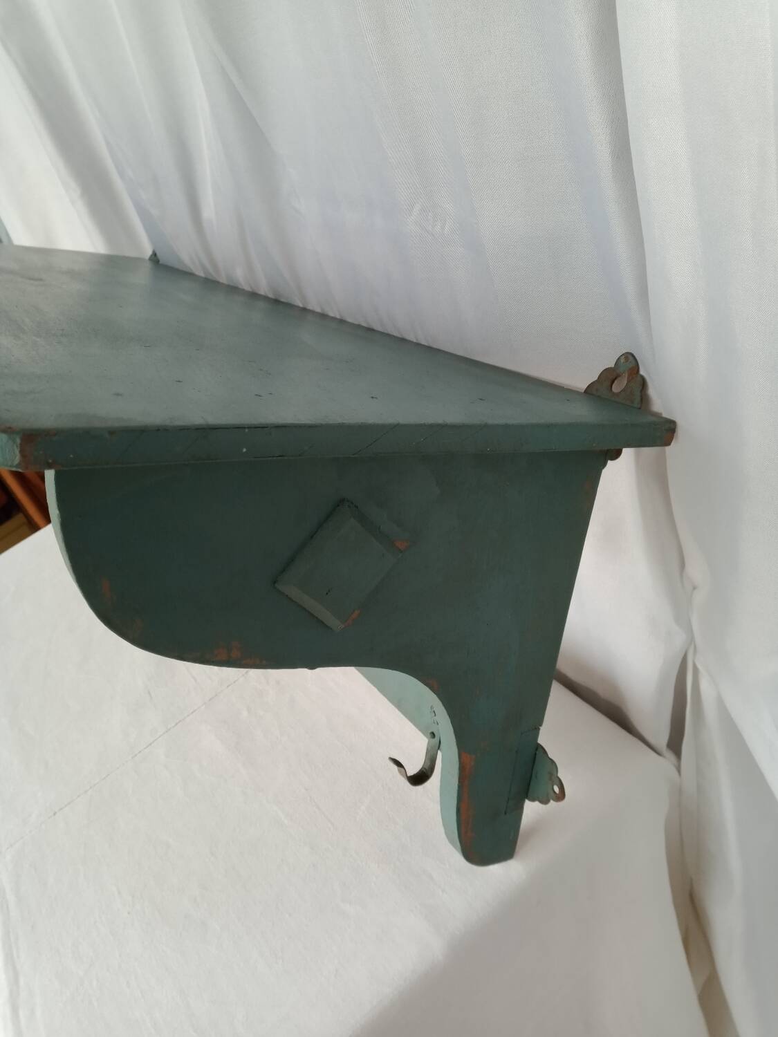 Old kitchen towel holder shelf