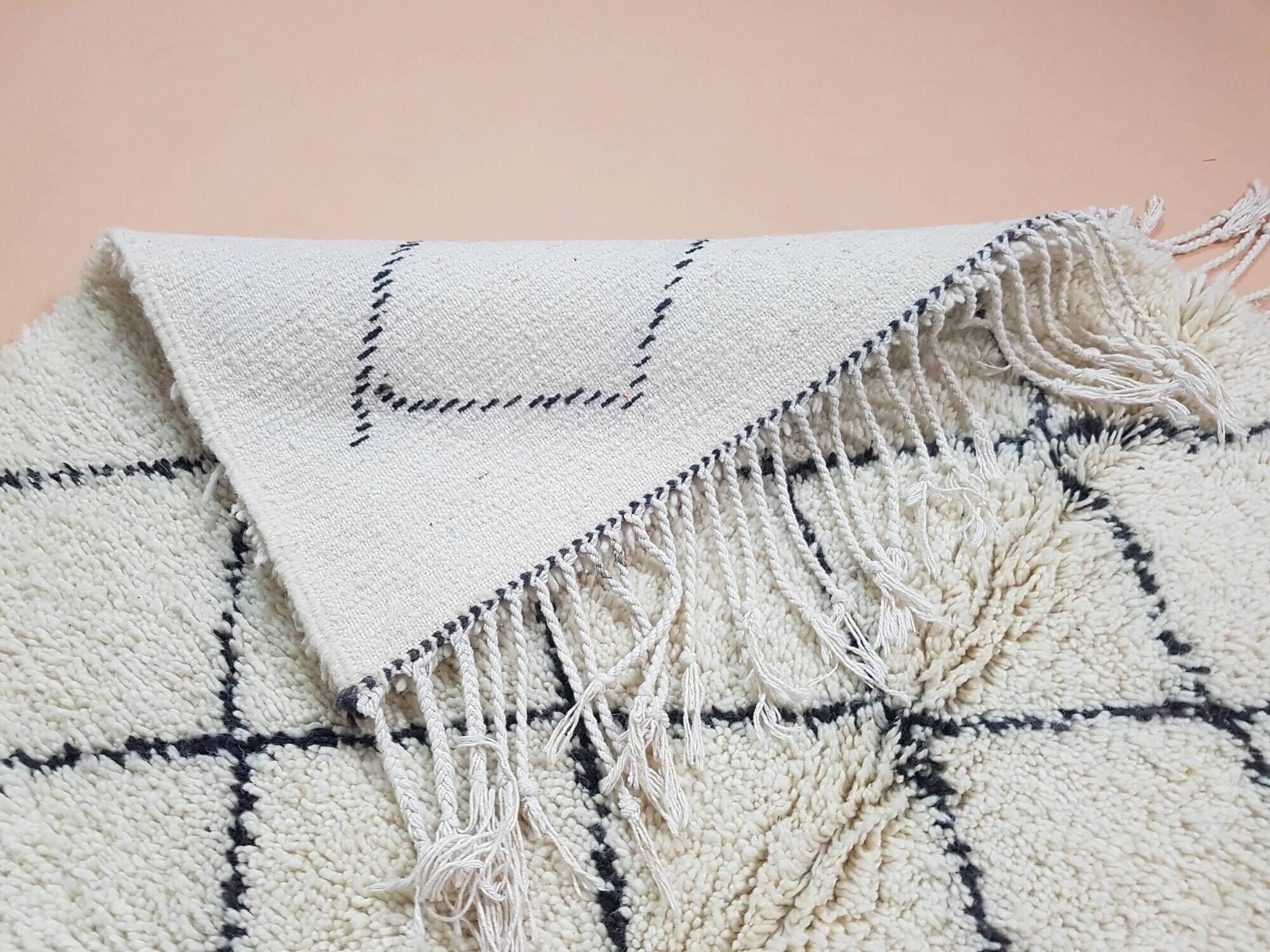 Beni Ouarain rug, 260 x 155 cm || 8.53 x 5.09 feet, MS-104