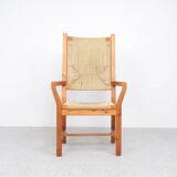 Tage Poulsen high armchair for Gramrode, 1970s