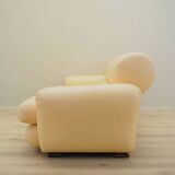 Leather sofa, Italian design, 1960s, production: Italy