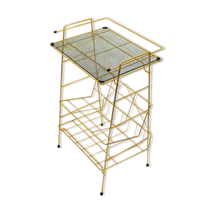 meuble d'appoint doré