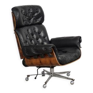 Fauteuil en cuir suisse - stoll