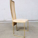 Hollywood Regency dining chairs from Belgo Chrom, 1970s, set of 8.