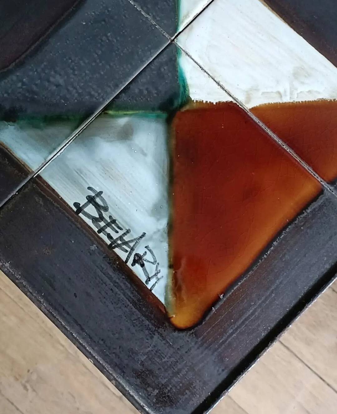 Belarti chrome ceramic coffee table