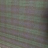 Tartan check suitcase