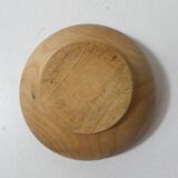 small turned wooden bowl