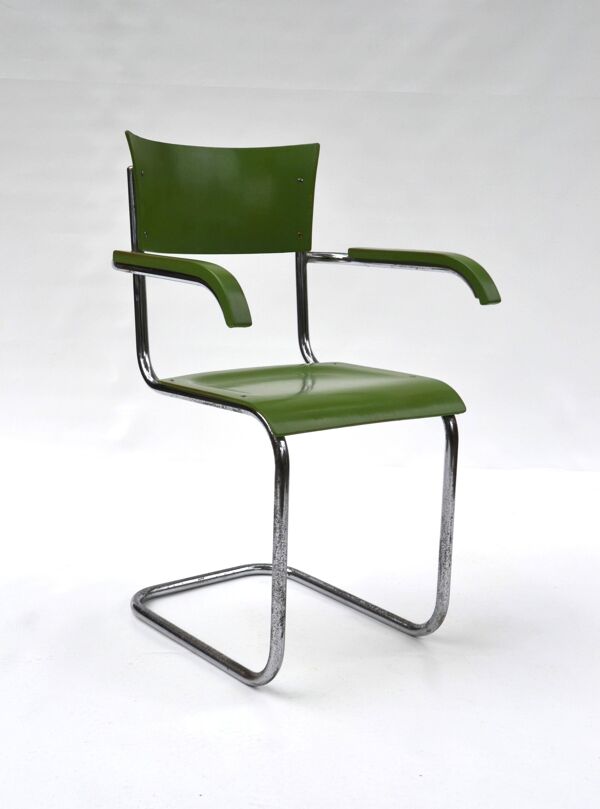 Chaise Bauhaus Mart Stam B43F des années 1930