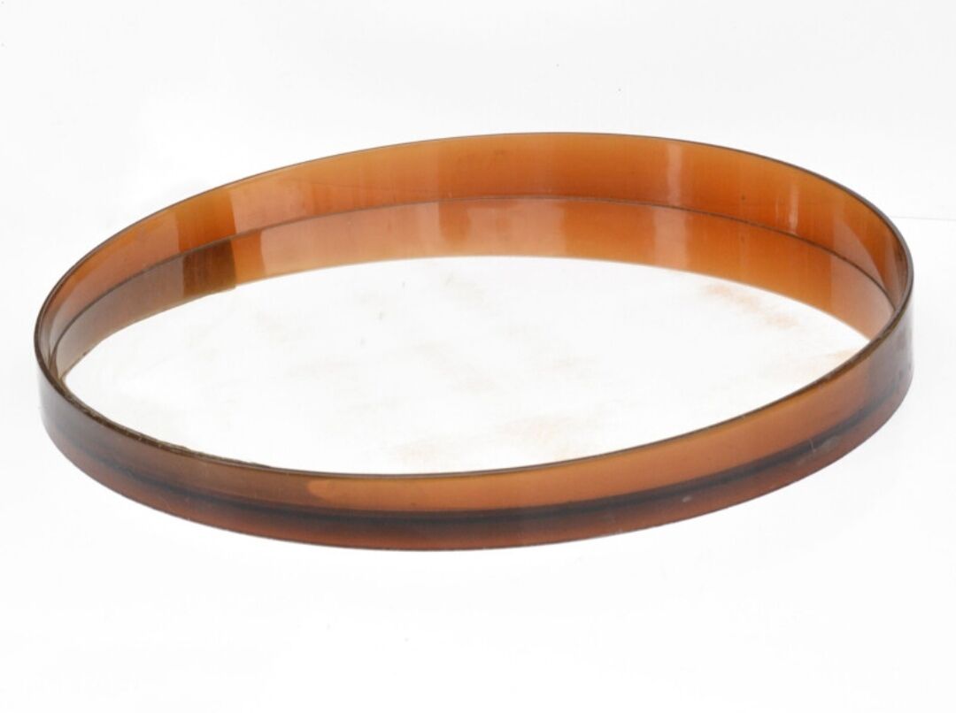 Vintage round wall mirror Syla 710, France 1970