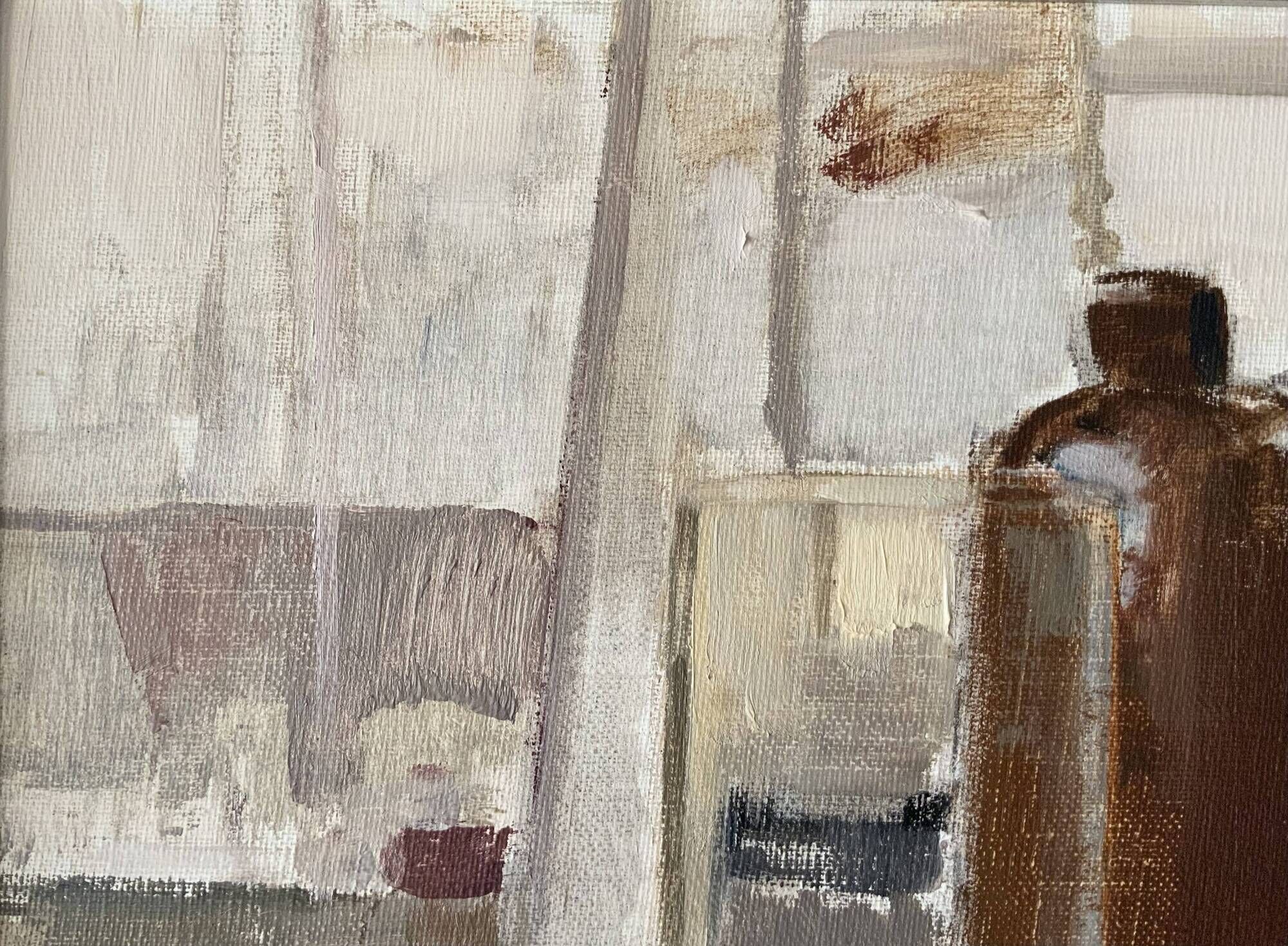 Vintage Oil On Canvas Still Life by G.A. Johansson (1912-1998)