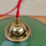 Enamelled sheet metal suspension