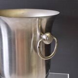 Very nice 18/10 stainless steel champagne bucket from Jean Couzon in very good condition.