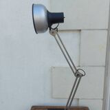 Lampe d'architecte vintage articulée avec socle Lival modèle P12