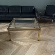 Square coffee table pierre vandel paris