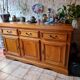 Hellin solid oak living room furniture set
