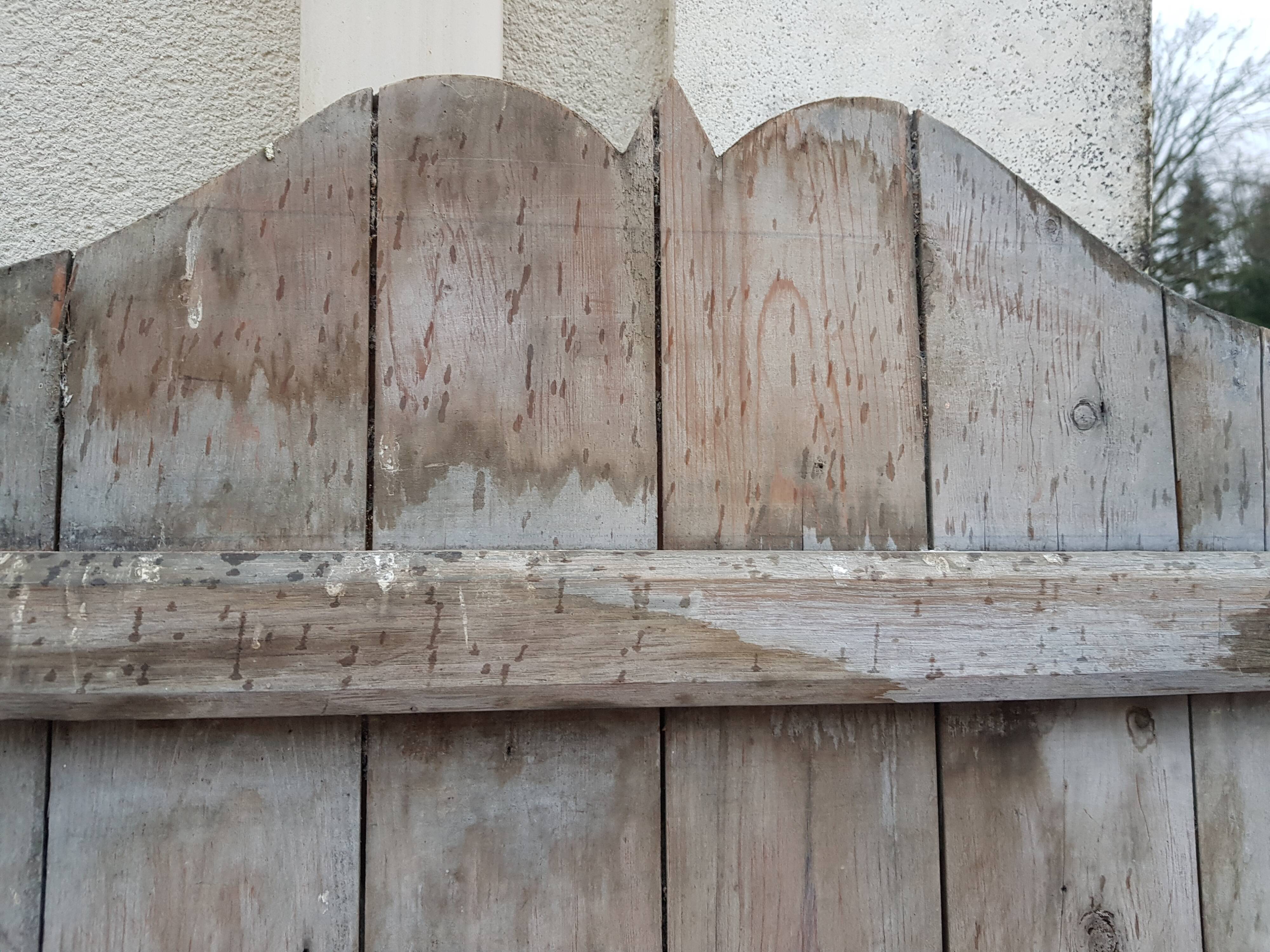 Set de 2 portes ancienne