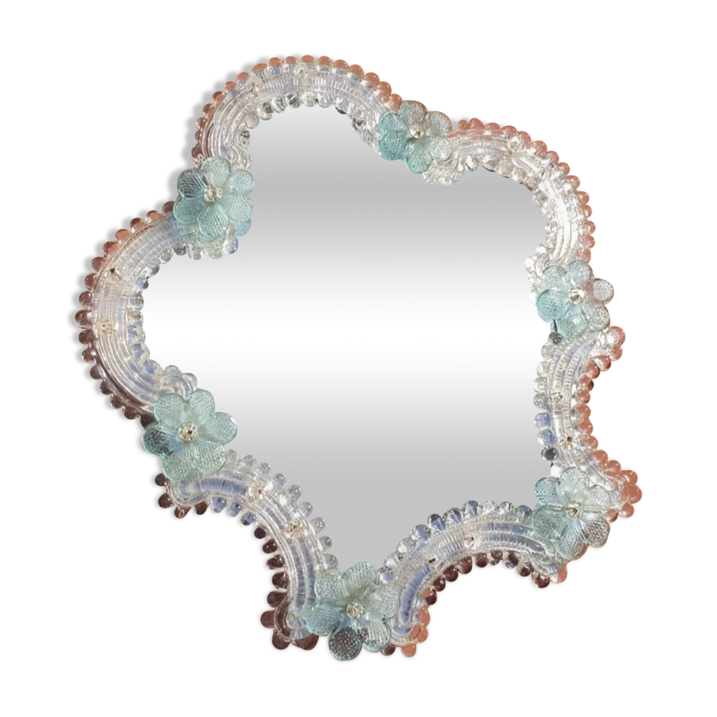Venetian Murano glass mirror