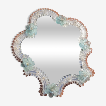 Venetian Murano glass mirror