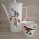Coffee maker and milk jug
