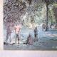 Painting - Henry Maillot - Scene in Borély Park, Marseille (2006)