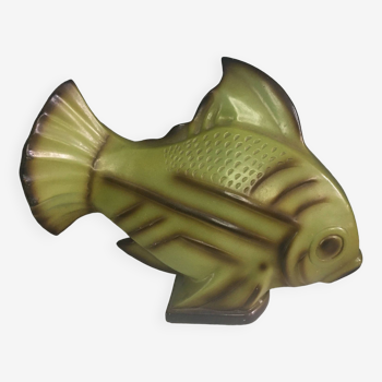 Large vintage ceramic fish in the style of Lejan