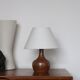 Lampe à poser grès pyrité La Borne 1980