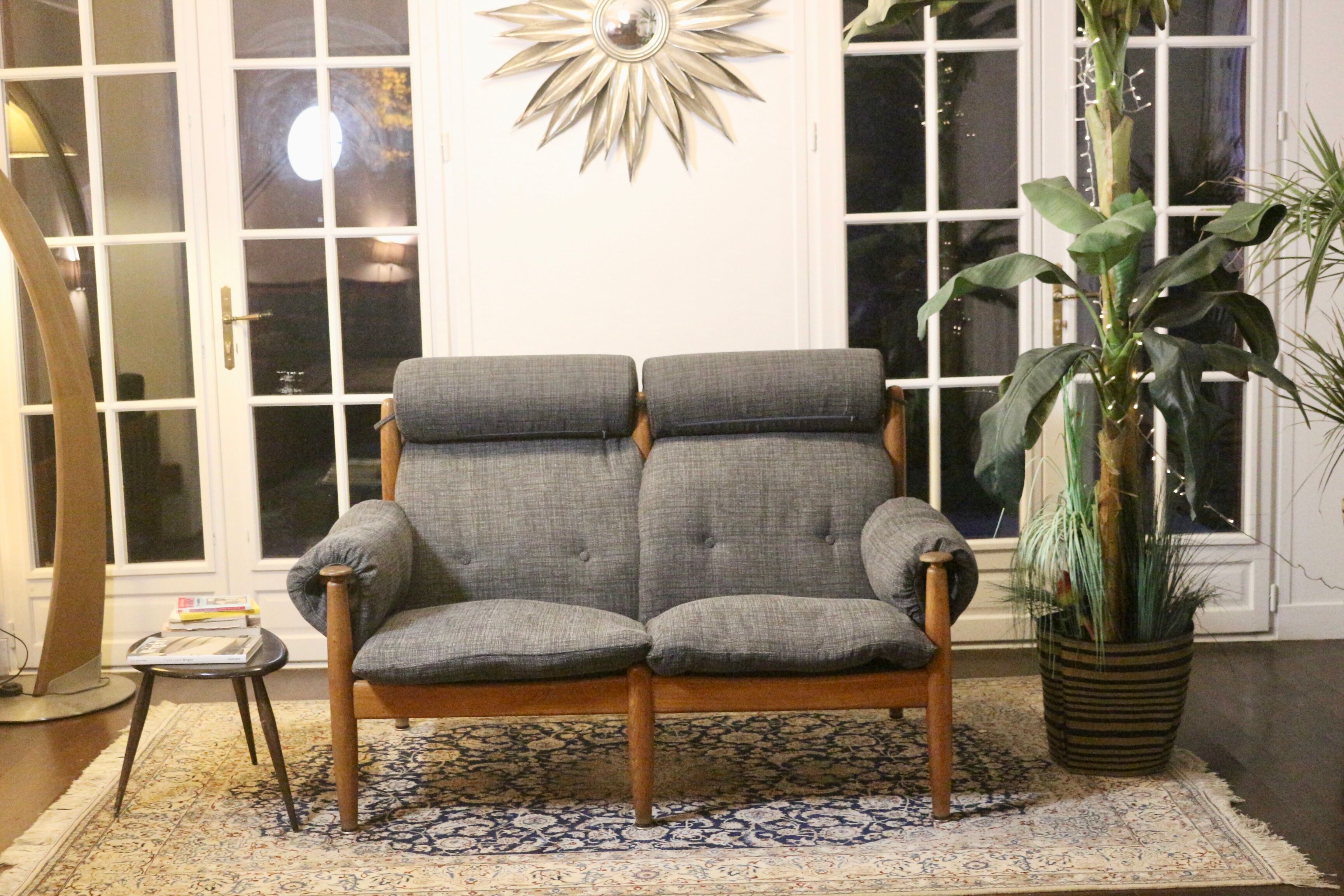 2-seater sofa year 1960 by Eric Merthen for Ire Møbler, Sweden 196