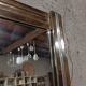 Miroir doré Hollywood Regency 69x90cm