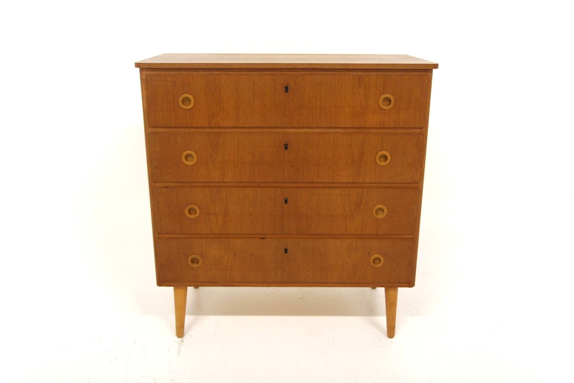 Scandinavian teak chest of drawers, Sweden, 1960