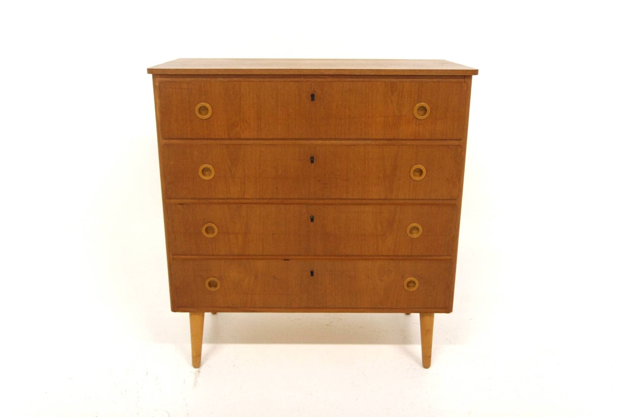Commode scandinave en teck, Suède, 1960