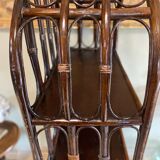 Vintage rattan shelf