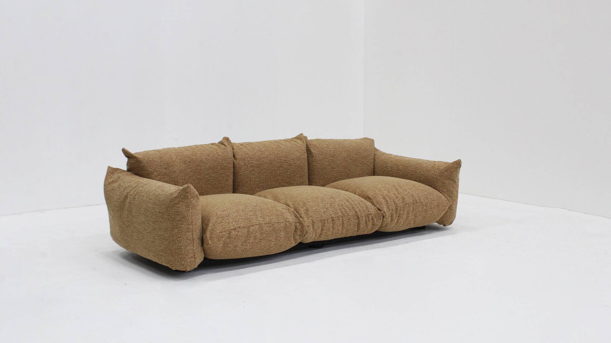 Vintage Marenco 3 seater sofa by Mario Marenco for Arflex, 1970s