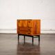 Rosewood burl chest of drawers