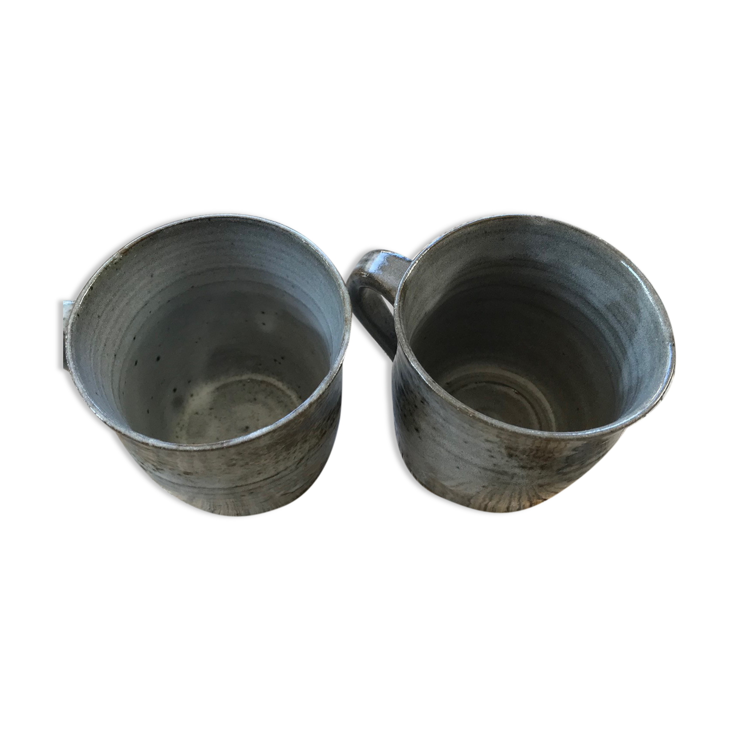 Set of 2 sandstone cups