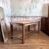 Oak farmhouse table