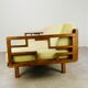 Scandinavian style daybed sofa 50s Yugoslavia