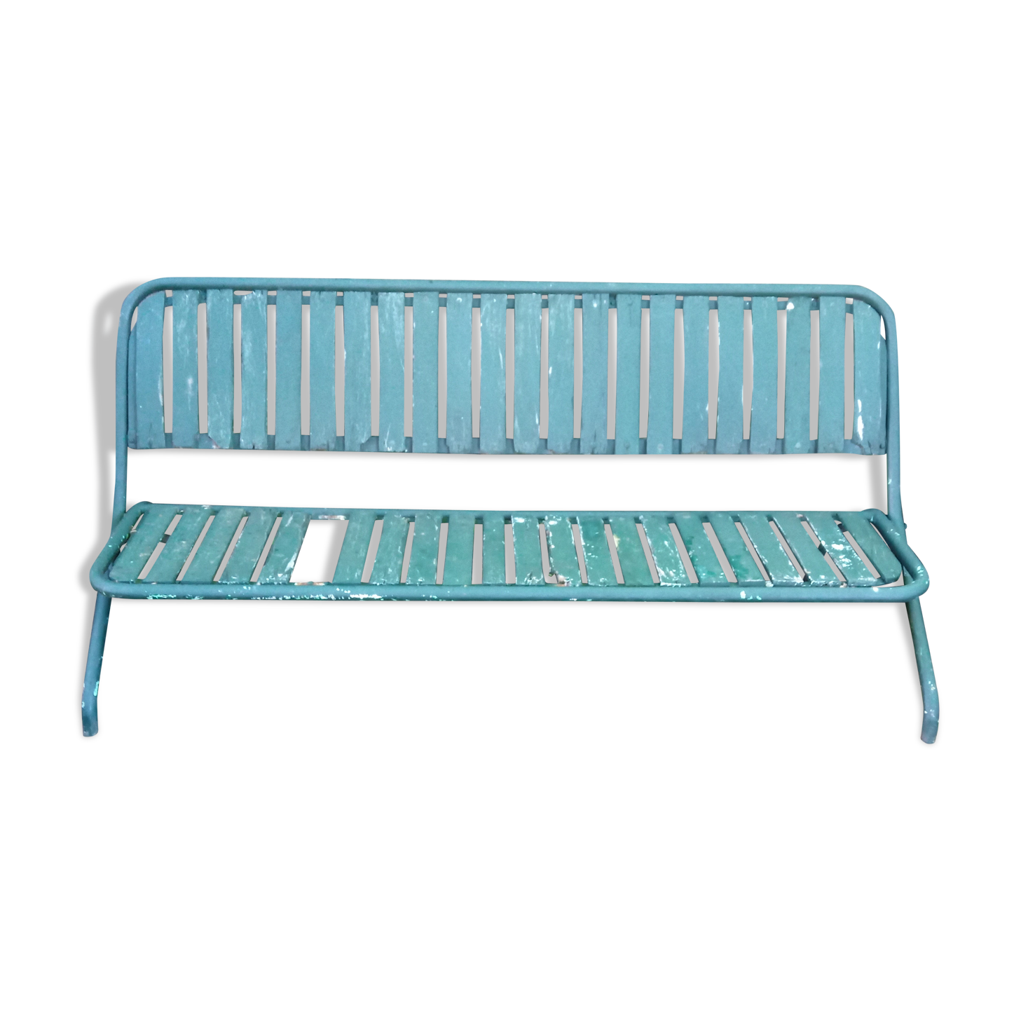 Folding garden bench