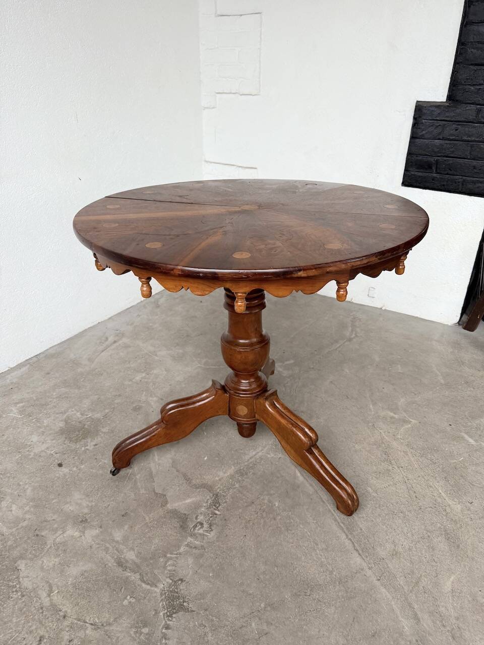 Biedermeier console or side table, 19th century.