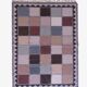 Vintage Kilim Checkered Rug - 179 x 122 cm