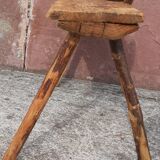 Folk art bench