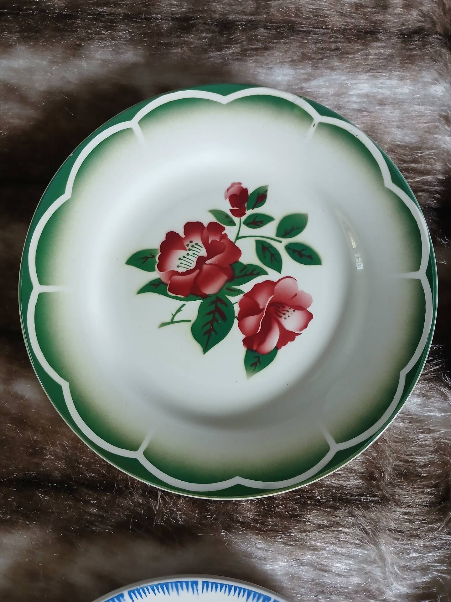 12 mismatched vintage dessert plates