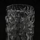 Pieniek vase, grey glass, Huta Hortensja, Poland, 1970s
