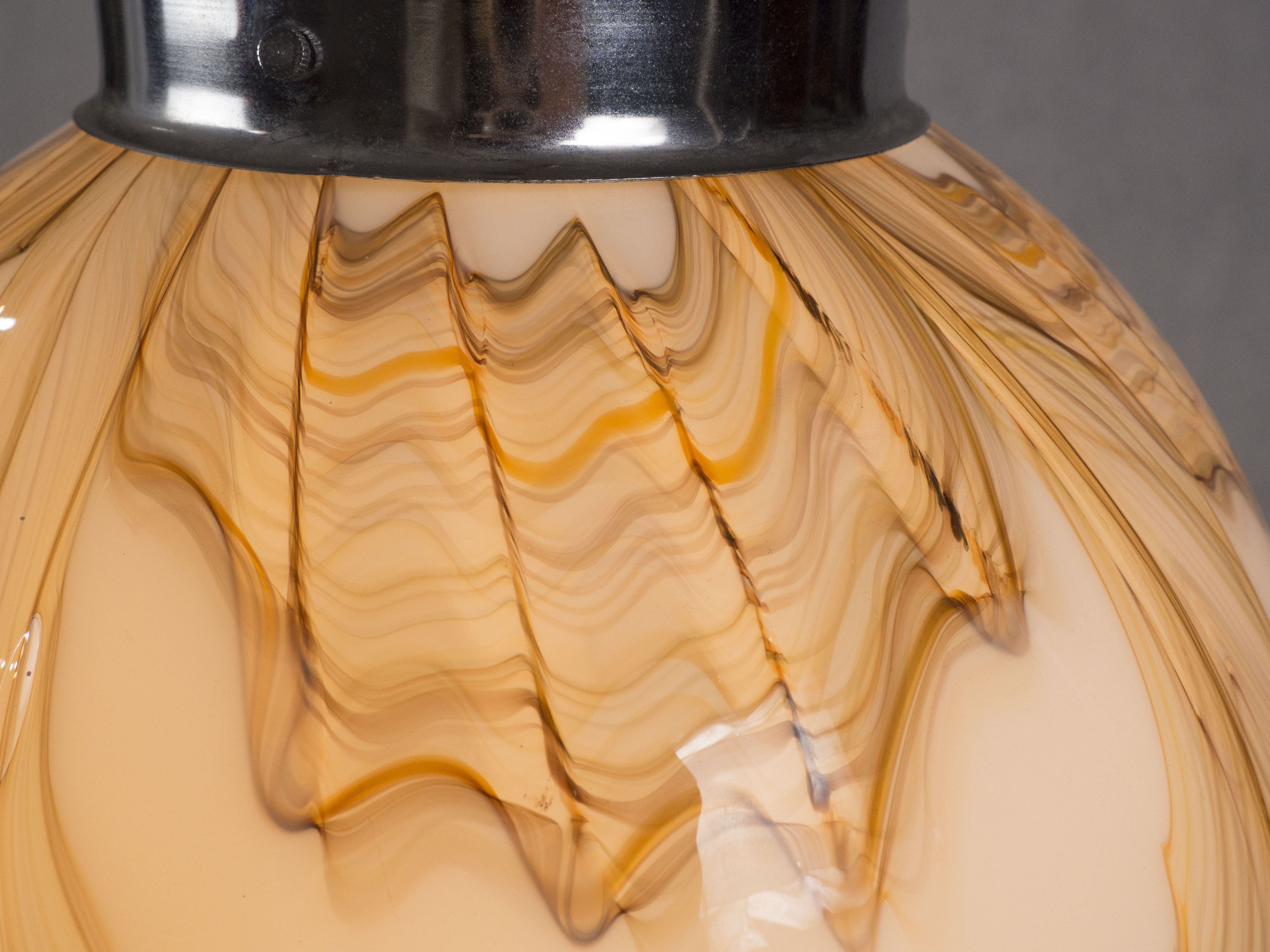 Pendant Lamp, Mazzega, Italy, 1970s