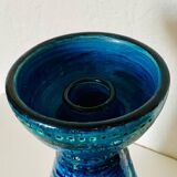 Bougeoir / Vintage Candle Holder Rimini Blue by Bitossi, 1950s