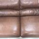 Roche bobois leather sofa