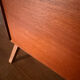 Vintage Scandinavian teak magazine rack