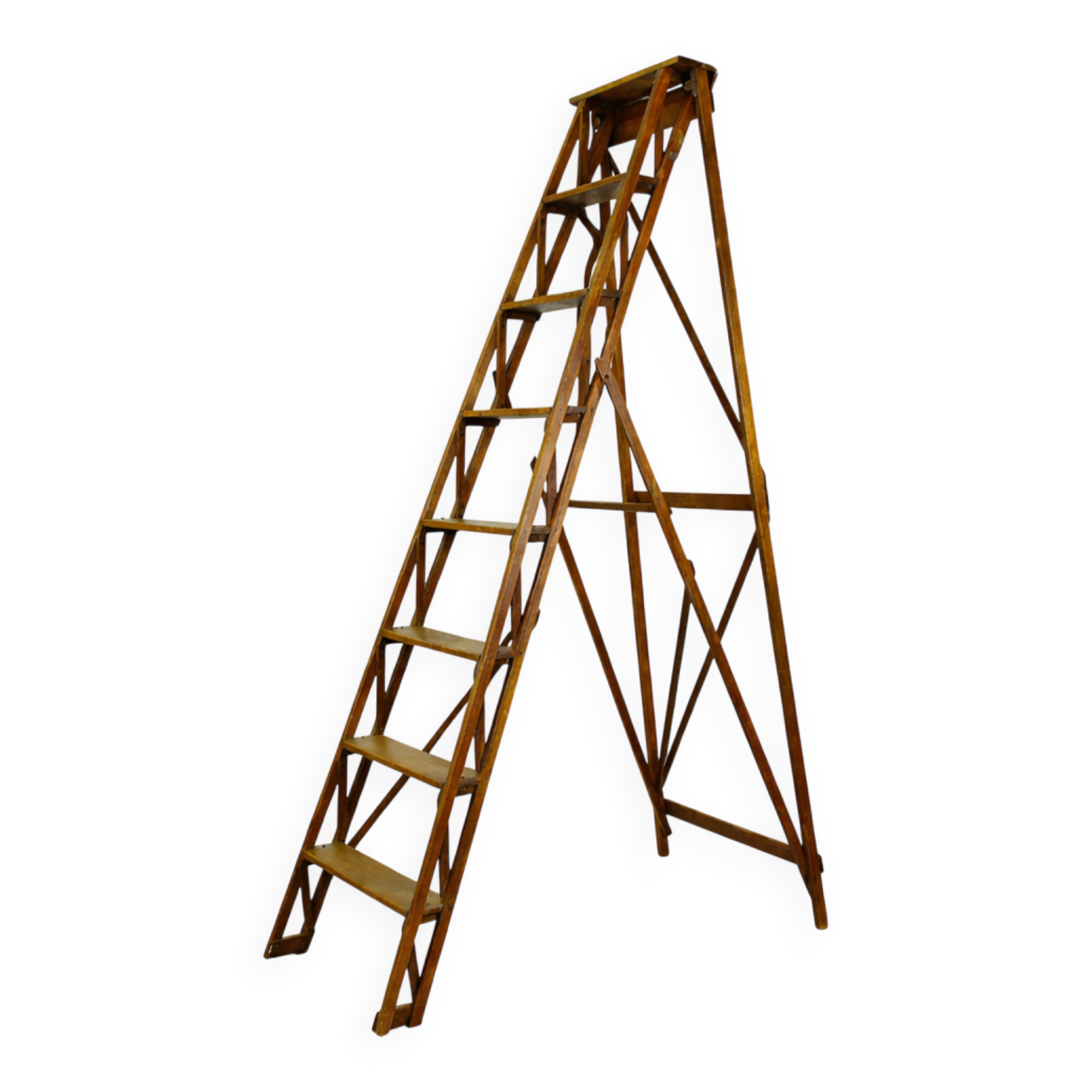 Antique Spanish Wooden Ladder